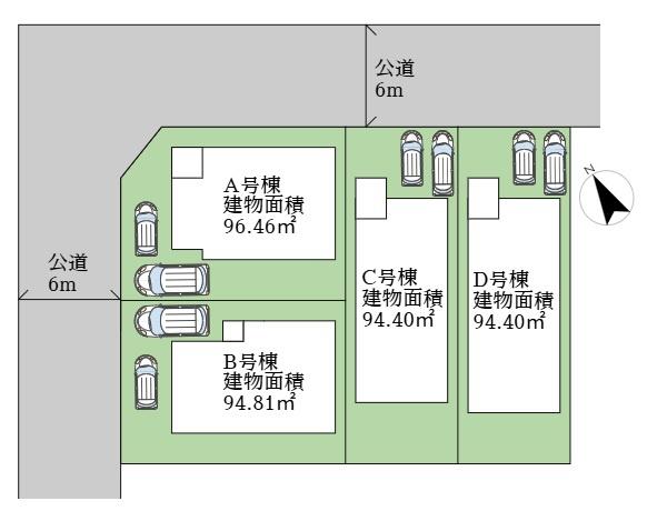 区画図　-