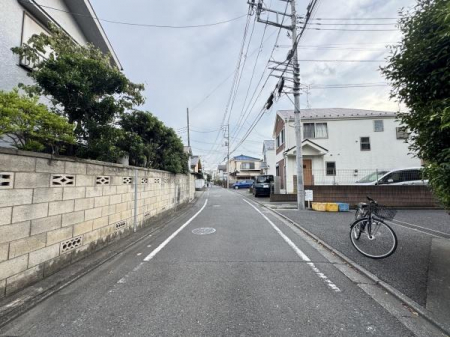 �O�ʓ��H�܂ތ��n�ʐ^�@-