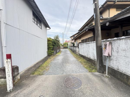 �O�ʓ��H�܂ތ��n�ʐ^�@-