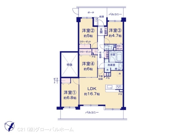 間取り図　-