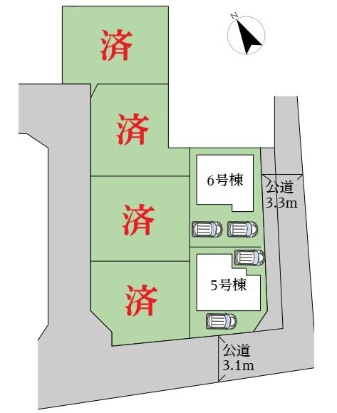 区画図　-