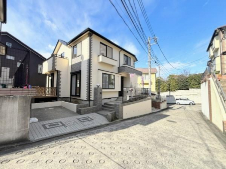 �O�ʓ��H�܂ތ��n�ʐ^�@-