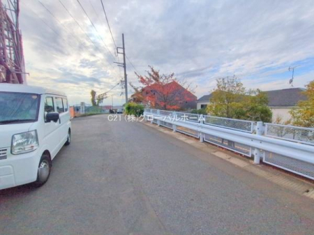 �O�ʓ��H�܂ތ��n�ʐ^�@-