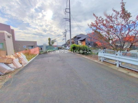 �O�ʓ��H�܂ތ��n�ʐ^�@-