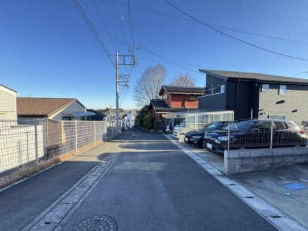 �O�ʓ��H�܂ތ��n�ʐ^�@-