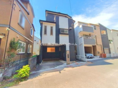 �O�ʓ��H�܂ތ��n�ʐ^�@-