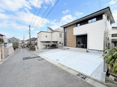 �O�ʓ��H�܂ތ��n�ʐ^�@-