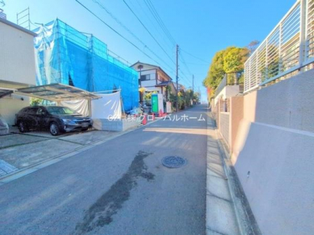 �O�ʓ��H�܂ތ��n�ʐ^�@-