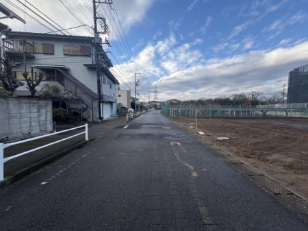 �O�ʓ��H�܂ތ��n�ʐ^�@-