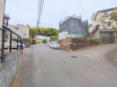 �O�ʓ��H�܂ތ��n�ʐ^�@-