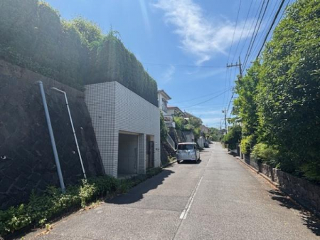 �O�ʓ��H�܂ތ��n�ʐ^�@-