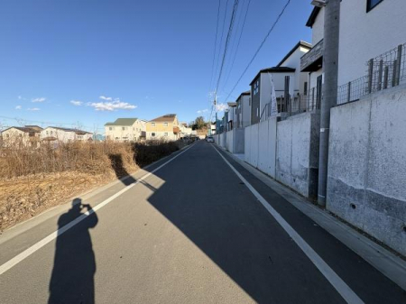 �O�ʓ��H�܂ތ��n�ʐ^�@-