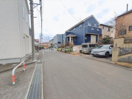 �O�ʓ��H�܂ތ��n�ʐ^�@-