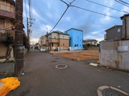 �O�ʓ��H�܂ތ��n�ʐ^�@-