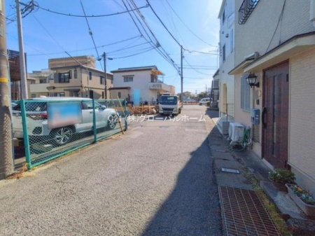 �O�ʓ��H�܂ތ��n�ʐ^�@-