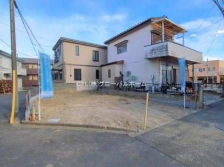 �O�ʓ��H�܂ތ��n�ʐ^�@-