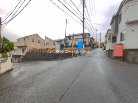 �O�ʓ��H�܂ތ��n�ʐ^�@-