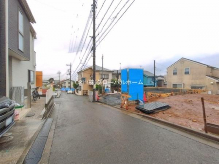 �O�ʓ��H�܂ތ��n�ʐ^�@-