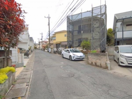 �O�ʓ��H�܂ތ��n�ʐ^�@-