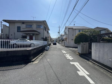 �O�ʓ��H�܂ތ��n�ʐ^�@-