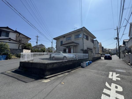 �O�ʓ��H�܂ތ��n�ʐ^�@-