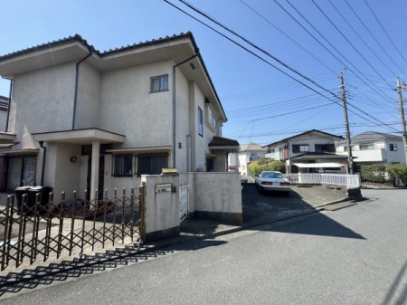 �O�ʓ��H�܂ތ��n�ʐ^�@-