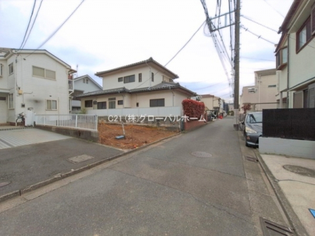 �O�ʓ��H�܂ތ��n�ʐ^�@-