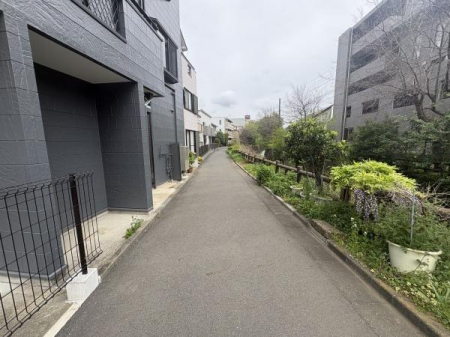 �O�ʓ��H�܂ތ��n�ʐ^�@-