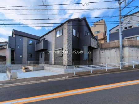 �O�ʓ��H�܂ތ��n�ʐ^�@-