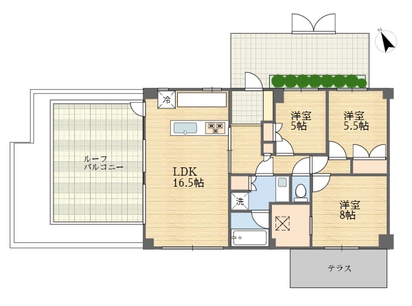 間取り図　-